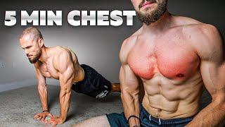 5Minute Chest Workout at Home Build Muscle Without Equipment [upl. by Eziechiele]