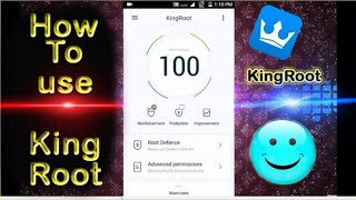 Kingroot ko kaise use kare  how to use kingroot app kingroot [upl. by Dulcy]