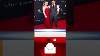 Dove Cameron and Måneskins Damiano Make Red Carpet Debut as a Couple at Clive Davis Grammy Gala [upl. by Carlina]