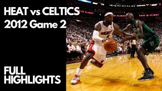 Boston Celtics vs Miami Heat Full Highlights 2012 NBA Playoffs ECF Game 2 [upl. by Solenne548]