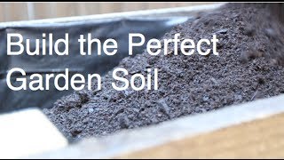 Building the Perfect Garden Soil using Trench Composting in the Alberta Urban Garden [upl. by Burnie719]