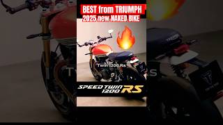 2025 Triumph Speed Twin 1200 RS New Triumph 2025 triumph triumphspeedtwin motorcycle cle [upl. by Demetrius]