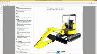 3D PDF Maker for Inventor Tutorial 2b  3D PDF with Assemblies iam and Parts ipt [upl. by Yakcm]