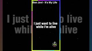 BON JOVI  ITS MY LIFE  10HITBOXshorts [upl. by Leahcimnoj]