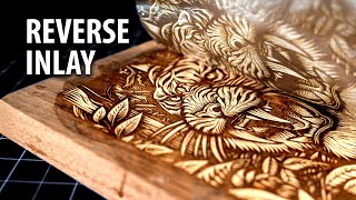 How to Create INSANE Wooden Inlays With a Laser  Full Tutorial [upl. by Nicko335]