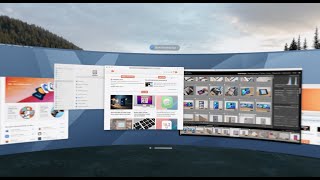 Recopie du Mac avec un écran large sur Vision Pro [upl. by Aennil]