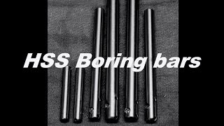 Hss Boring bars  Hss Bohrstangen [upl. by Wit671]