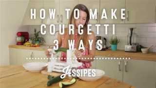 How to make courgetti  3 ways [upl. by Auqinahs]