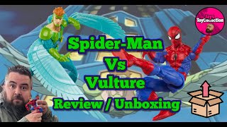 Marvel Legends Spiderman amp Vulture Animated Series 2 Pack Review amp Unboxing [upl. by Treblah]