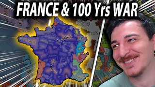 12 DETAILED France EU5 MAPS amp 100 Yrs WAR HISTORICAL SETTING [upl. by Ainomar8]