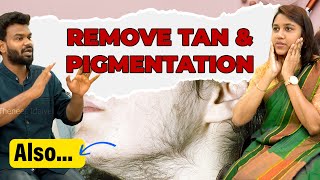 How to Remove Face Tan for Men  Expert Beauty Tips for Glowing Skin  Positivitea Podcast [upl. by Carleton]