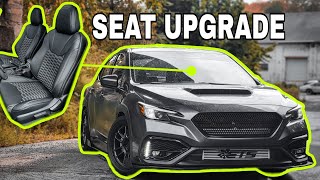 Custom Seats For My WRX Kustom Interior [upl. by Sirehc32]