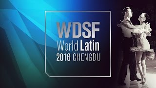 Nyemchek  Fialek USA  2016 World Latin R2 S  DanceSport Total [upl. by Ardnac]