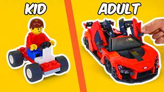 KID vs ADULT LEGO builder [upl. by Ennovihc]