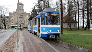 Tram route nr 1 Tallinn [upl. by Adok]