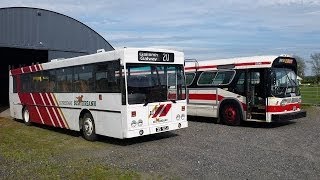 Toronto TTC Bus In Ireland GM New Look Fishbowl Bus [upl. by Kessiah]