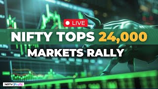 Nifty LIVE Today  Nifty Hits Record High Of 24000  Nifty Analysis  Stock Market LIVE [upl. by Ringsmuth853]