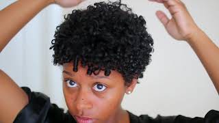 A Week In My Natural Hair Maintenance Stretching and Refreshing My Wash N Go [upl. by Ahsinrev]