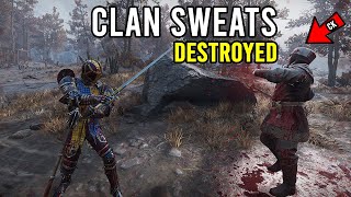 Chivalry 2s Best Weapon the LONGSWORD Destroys a CLAN [upl. by Akamahs323]