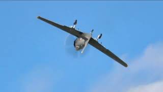 Douglas Skyraider at Air Legend Airshow 2024 [upl. by Sutherland385]