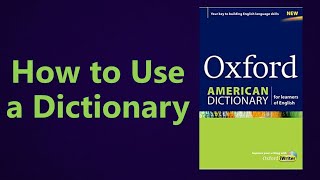 How to Use a Dictionary [upl. by Garreth]