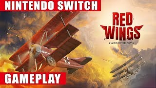 Red Wings Aces of the Sky Nintendo Switch Gameplay [upl. by Ailgna985]