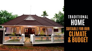 Traditional Style Modern Home  2300 SQFT Single Storey Kerala Design  Er Sreekanth Pangapattu [upl. by Robi]