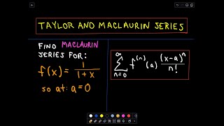 📚 Maclaurin Series for 11  x – StepbyStep Example 📚 [upl. by Akcinahs]