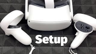 Meta Quest 2 VR Headset Setup Manual Guide [upl. by Moya]