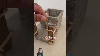 miniature madeira diy madeiramadeira stopmotion moveisdemadeira [upl. by Rosner206]