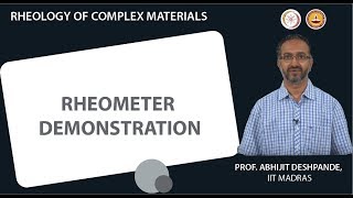 Rheometer demonstration [upl. by Aehsel]