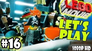 Lets Play LEGO Movie  Part 16 Infilitrate The Octan Tower w Metal Beard  Walkthrough Wii U [upl. by Rothmuller21]