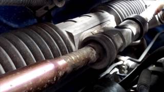 Honda Civic electronic rack and pinion removal [upl. by Mallen]