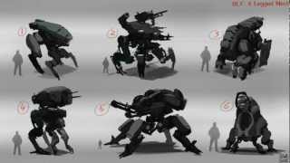 Design Lab 4 leg mech  23 [upl. by Nodnal301]