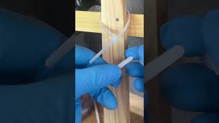 Dont forget this tip The easy way to fasten a crosspiece using a zip tie [upl. by Searle80]