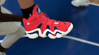 NBA 2K21 Shoe Creator  Adidas Crazy 8 quotWizardsquot [upl. by Xella644]