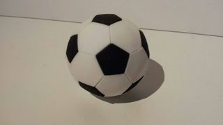 COMO HACER UNA PELOTA DE FUTBOL PARA FOFUCHAS [upl. by Nov849]