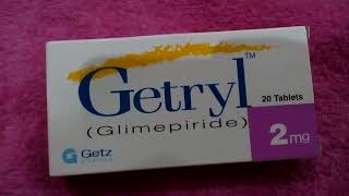 Glimepiridegetryl 2mg tab usesworkside effectsBrand name dosefull details in urdu [upl. by Etnoj]