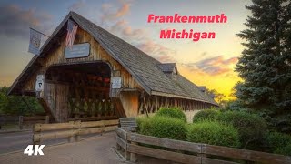 Frankenmuth Michigan Driving and walking tour part 1 [upl. by Neehsas]