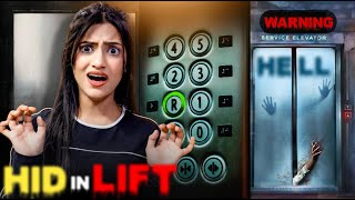 I Hid In A Mall Lift And They Had No Idea  Haunted Elevator Ritual  SAMREEN ALI [upl. by Laup]