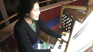 All the Ends of the Earth hymn Dufford  pipe organ [upl. by Ynoble655]