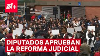 Así se aprobó la Reforma Judicial en la Cámara de Diputados  N [upl. by Asereht]