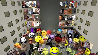 ALL FULL NICOS NEXTBOT 2D NEXTBOTS OBUNGA NETBOT NEW UPDATE In Garrys Mod 21 [upl. by Utley]