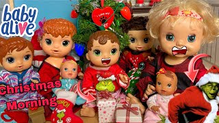 BABY ALIVE Christmas Morning 2023 🎅🏻 [upl. by Aynom]