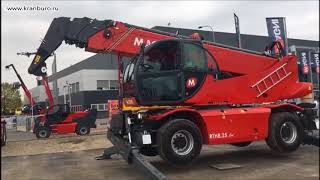 The worlds most powerful rotate telescopic handler MAGNI RTH 825 SH [upl. by Keyte814]