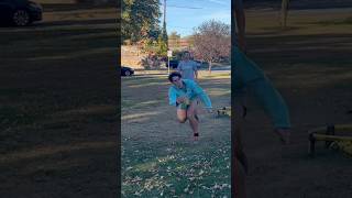 Almost a sneaky point roundnet spikeball friends sport rally defense [upl. by Alyhc]