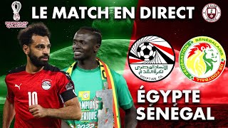 🔥 LIVE  ÉGYPTESÉNÉGAL  Le match en direct  BARRAGES CDM 2022 [upl. by Ansley]