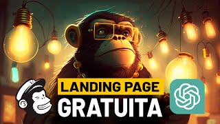 Como Fazer Uma LANDING PAGE GRATUITA no MailChimp [upl. by Johannes325]