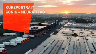 Kurzporträt König  Neurath Hersteller für Büromobiliar und Raumsystemen [upl. by Atsylak652]