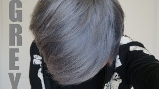 How to Dye Your Hair SilverGrey THE SAFE WAY [upl. by Howenstein]